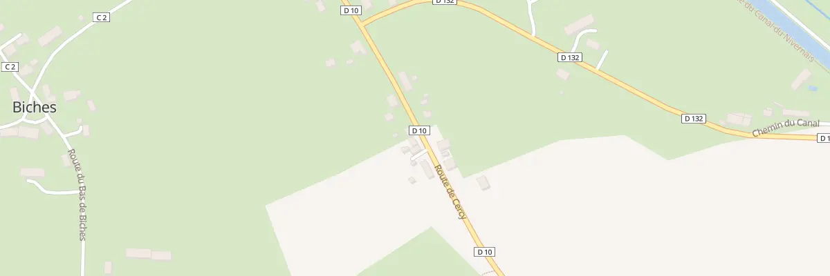 Plan du 126 Sur la Route à Biches
