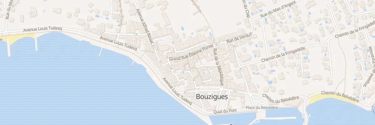 Plan du 4 Rue Seguin à Bouzigues