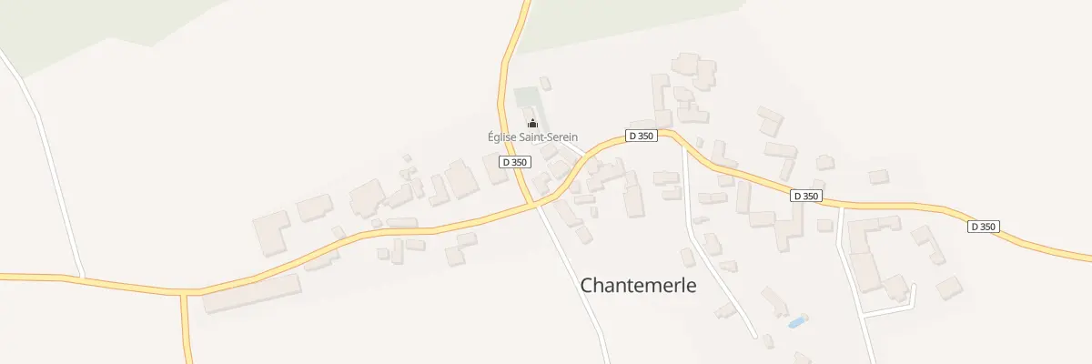 Plan du 22 Rue de l’Abbaye à Chantemerle