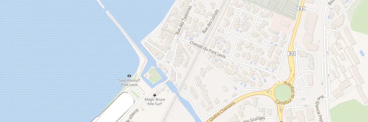 Plan du 9012 Che du Pont Levis à Sète