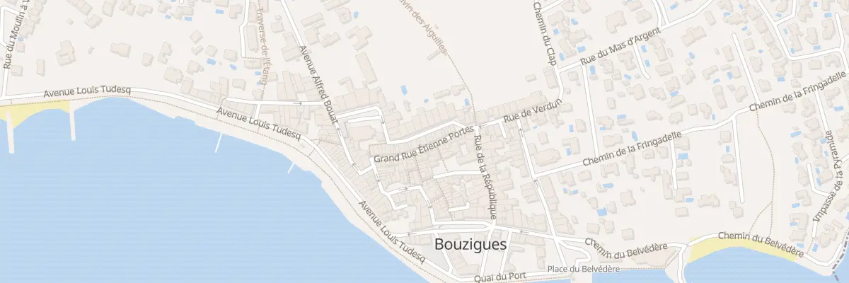 Plan du 4 Rue Jean Jaurès à Bouzigues