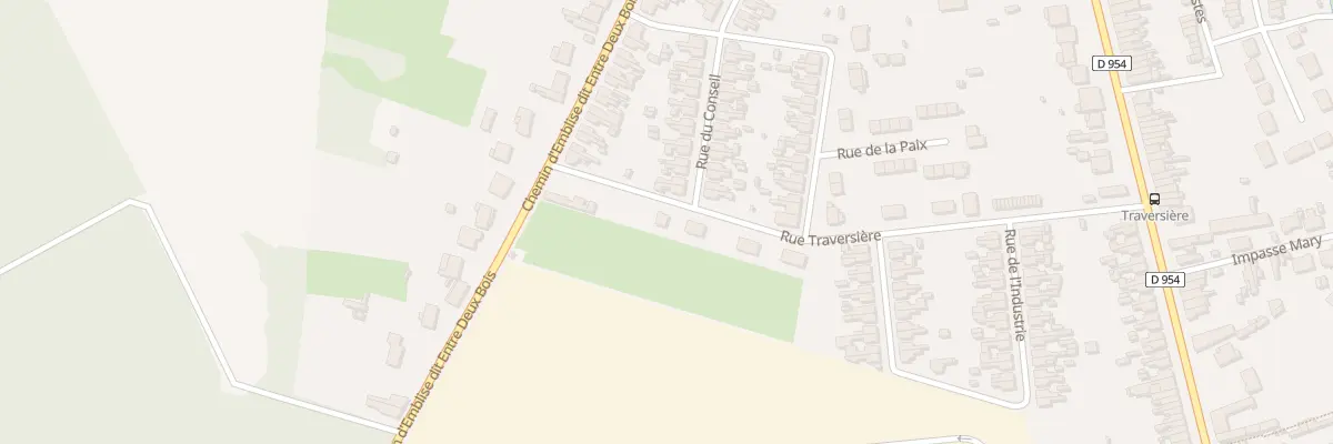 Plan du 17 Rue Traversière à Crespin