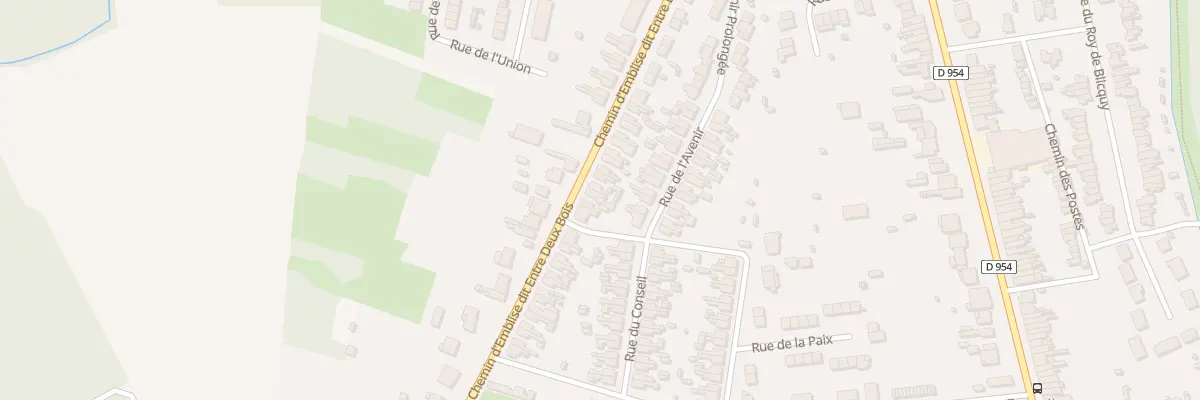 Plan du 73 Rue Entre Deux Bois à Crespin