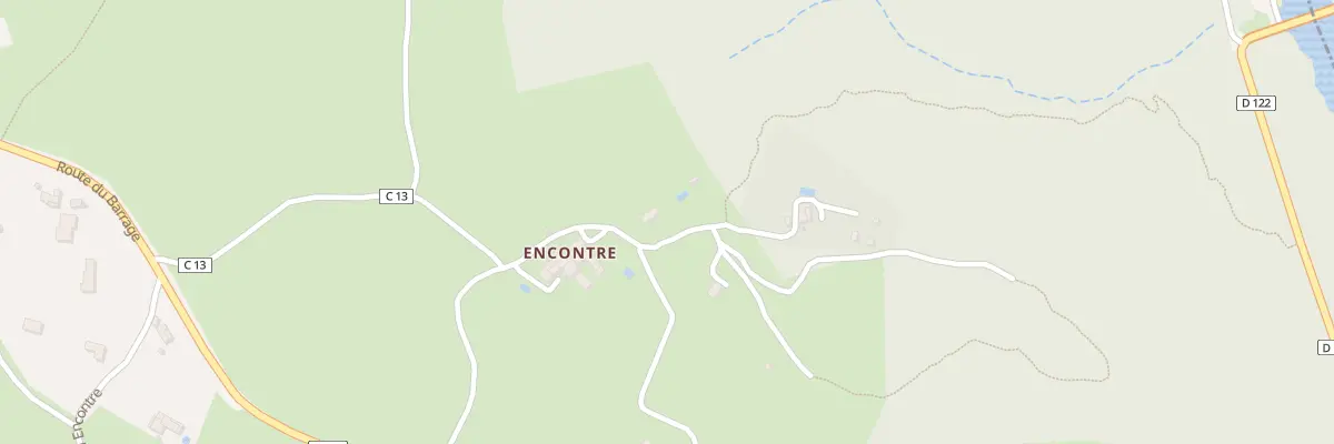 Plan du 5108F Champs et Deves d’Encontre à Causse-de-la-Selle