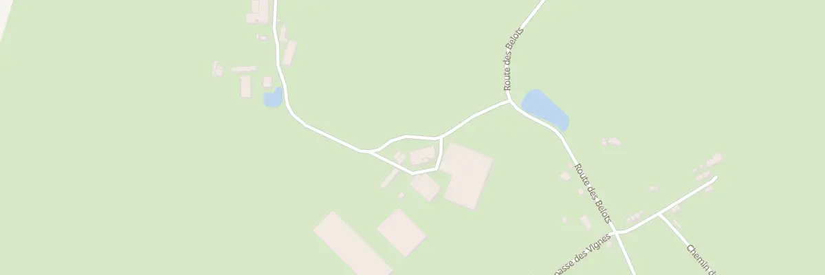 Plan du 2 Che des Belots à Sorbier