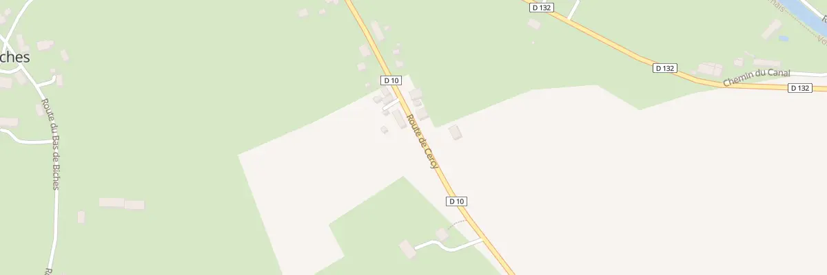 Plan du 121 Sur la Route à Biches