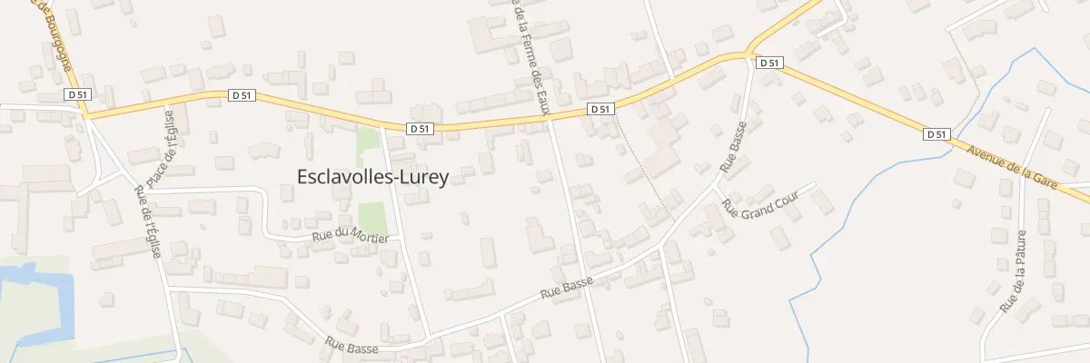 Plan du 14 Rue de la Ferme des Eaux à Esclavolles-Lurey