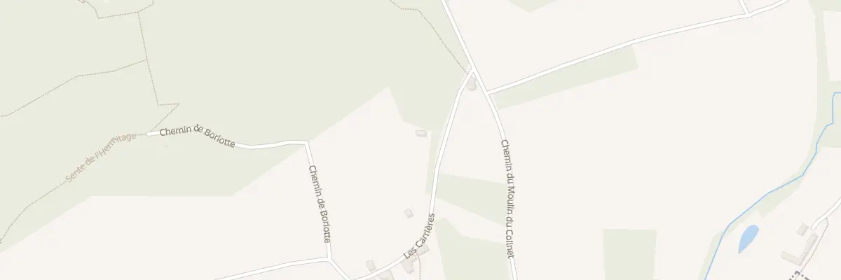 Plan du 102 La Boriotte à Vorges