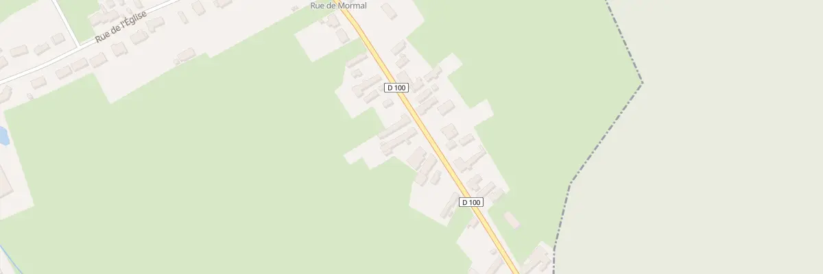 Plan du 468 Rue de Mormal à Hecq