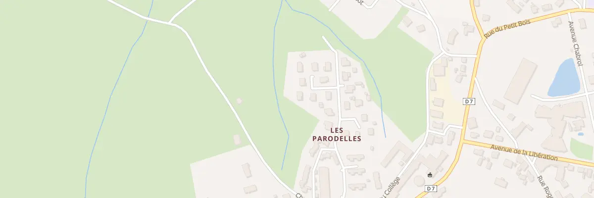 Plan du 15 Lot les Parodelles au Mayet-de-Montagne