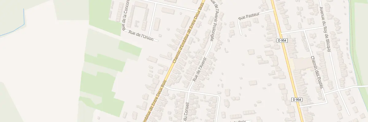 Plan du 59 Rue Entre Deux Bois à Crespin