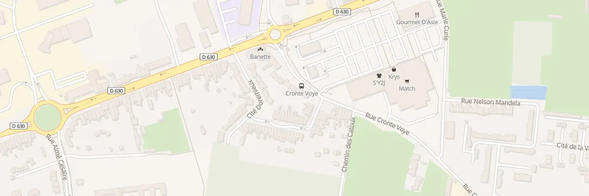 Plan du 120 Rue Cronte-voye à Quiévrechain