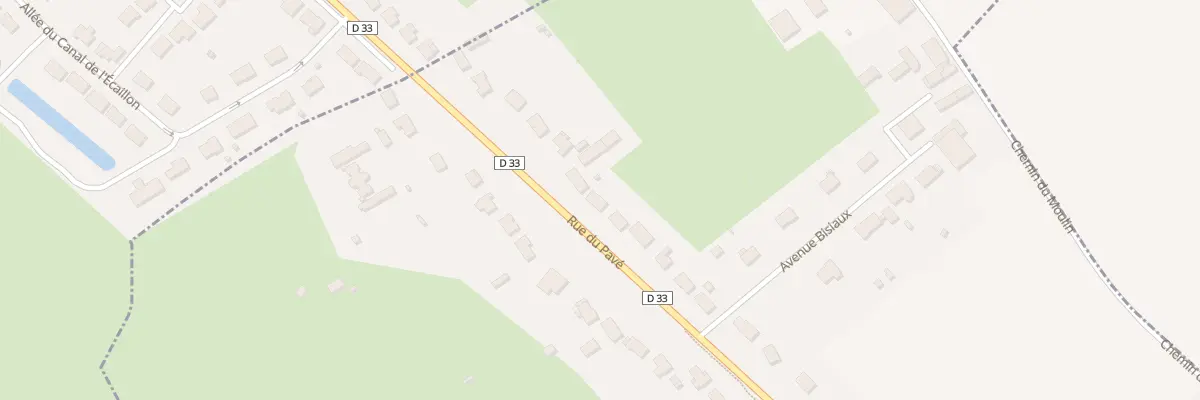 Plan du 13 Rue du Pavé à Potelle