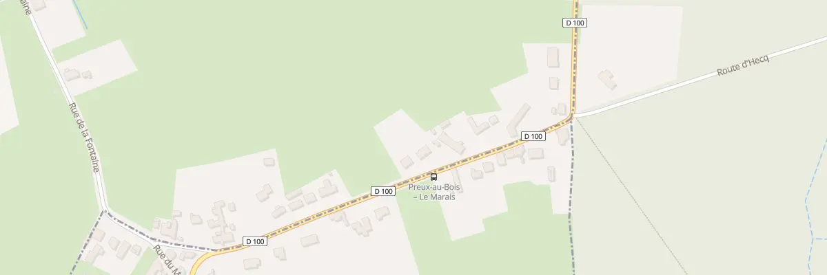 Plan du 148 Rue du Cerf à Hecq