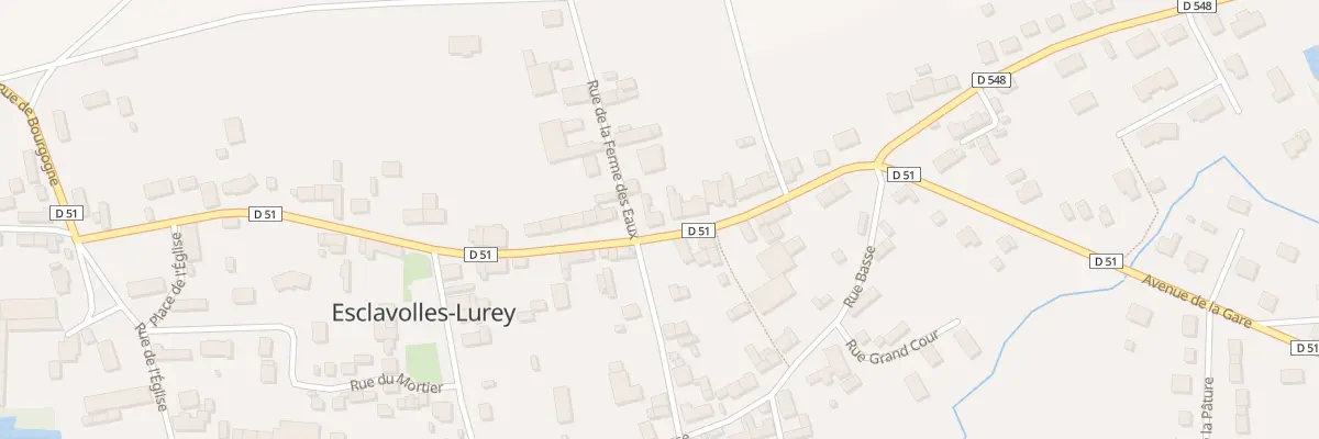 Plan du 16 Rue de Bourgogne à Esclavolles-Lurey