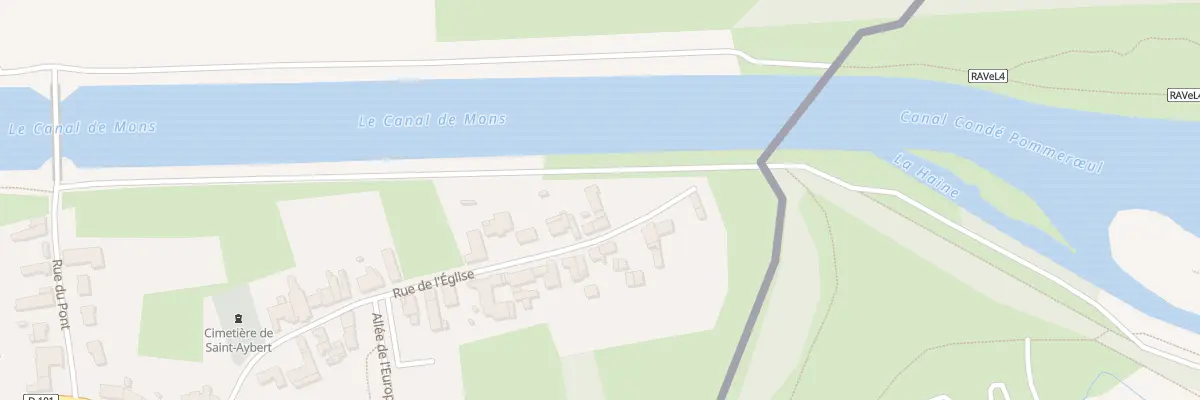 Plan du 21 Rue de l’Eglise à Saint-Aybert
