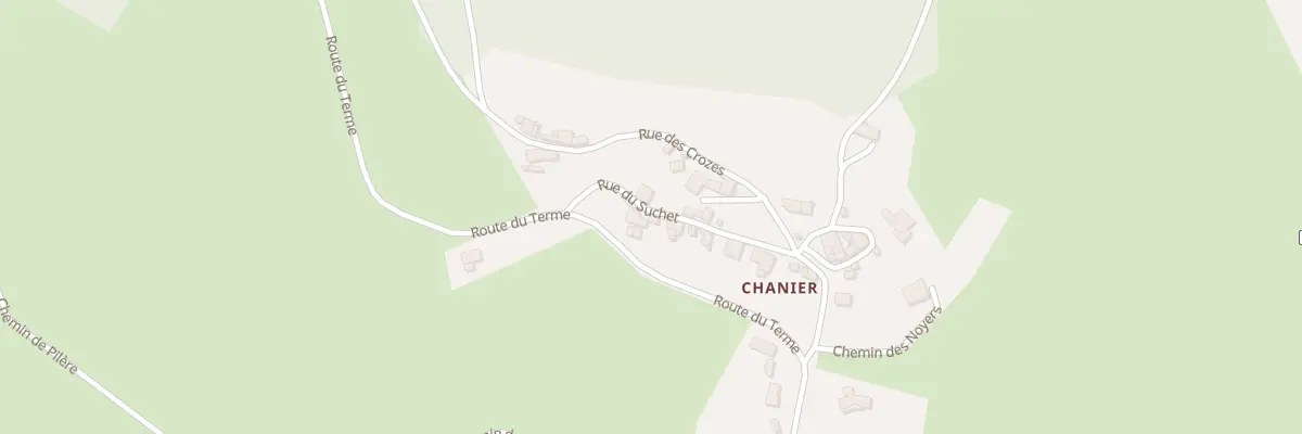 Plan du 11 Rue du Suchet à Celles-sur-Durolle