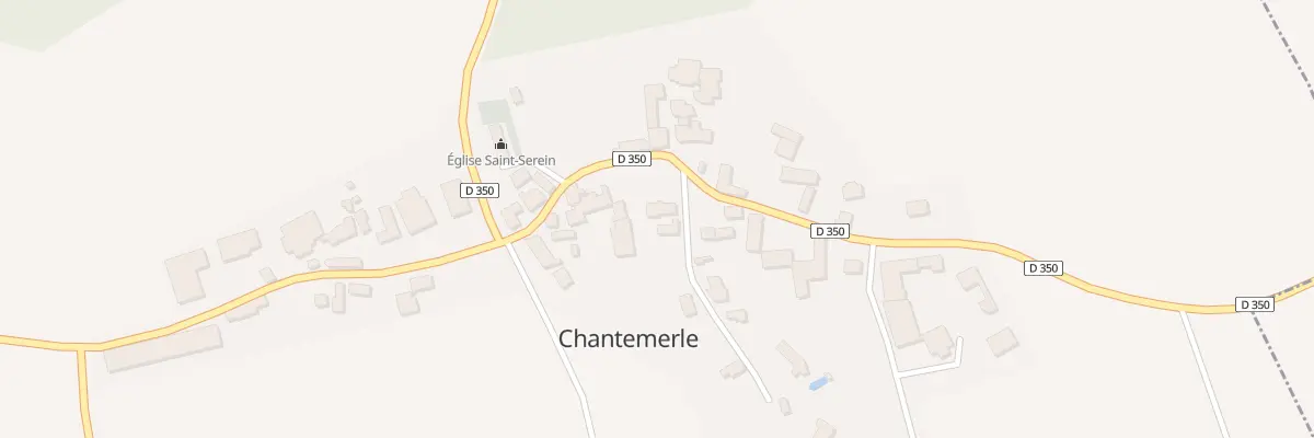 Plan du 3 Rue des Merles à Chantemerle