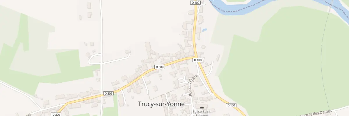 Plan du 14 Rte de Fontenay à Trucy-sur-Yonne