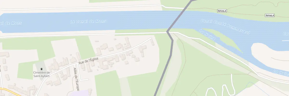 Plan du 36 Rue de l’Eglise à Saint-Aybert