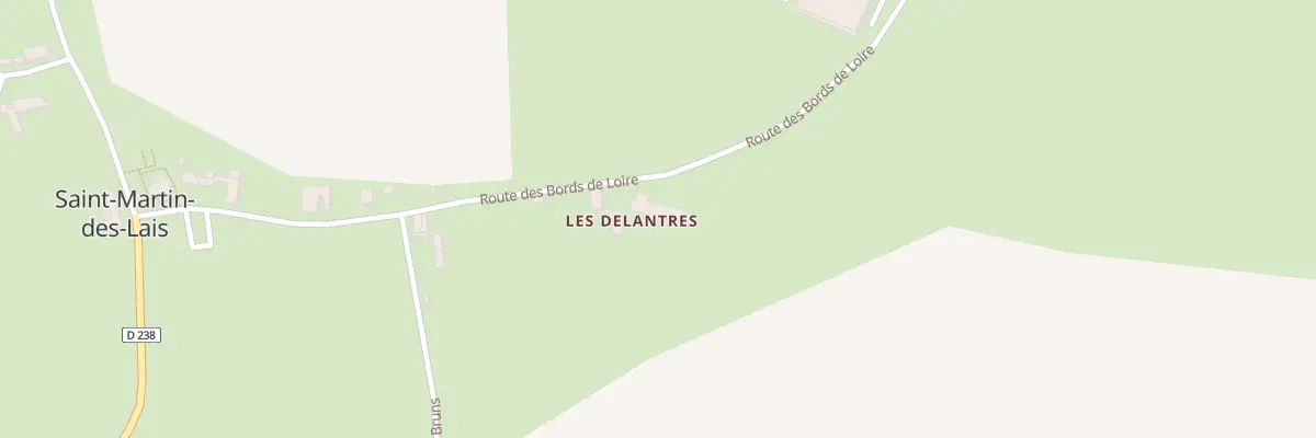 Plan du 5010 Les Delantres à Saint-Martin-des-Lais
