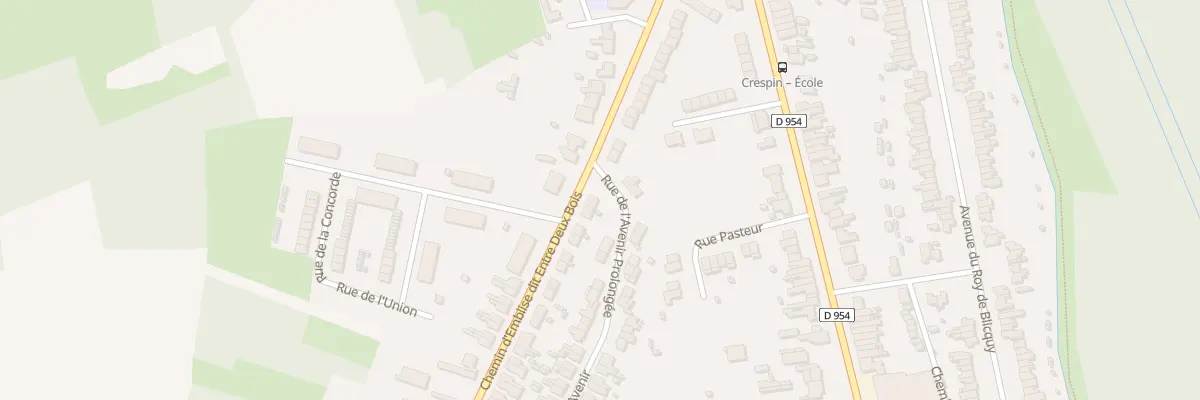 Plan du 31 Rue Entre Deux Bois à Crespin