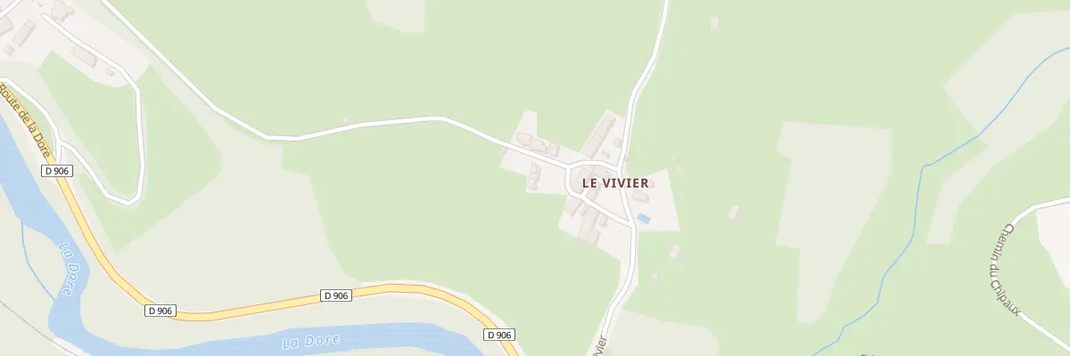 Plan du 5006 Le Vivier à Marat