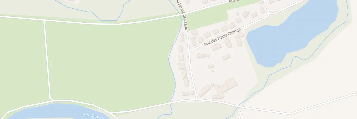 Plan du 2D Rue de la Ferme des Eaux à Esclavolles-Lurey