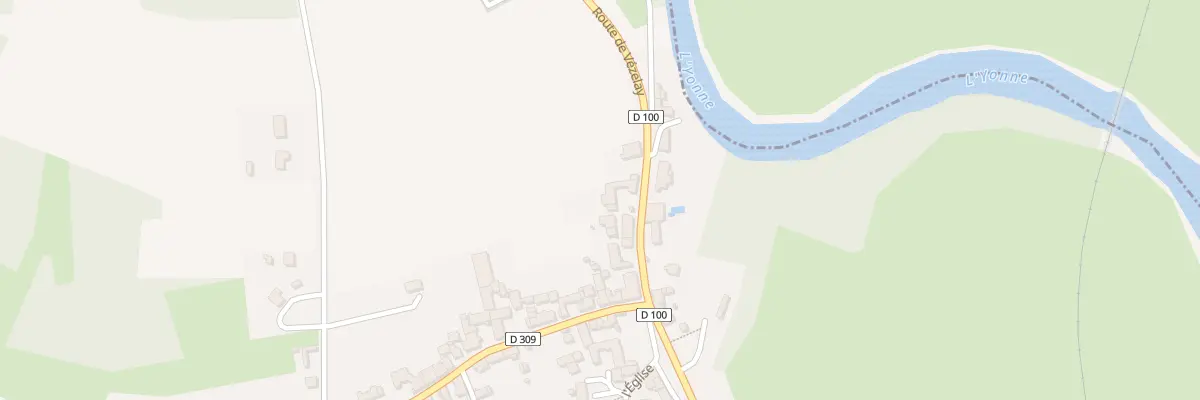 Plan du 6 Rte de Vézelay à Trucy-sur-Yonne