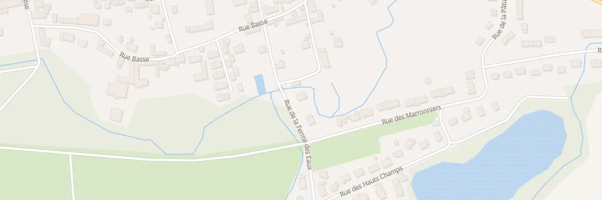 Plan du 11 Rue de la Ferme des Eaux à Esclavolles-Lurey
