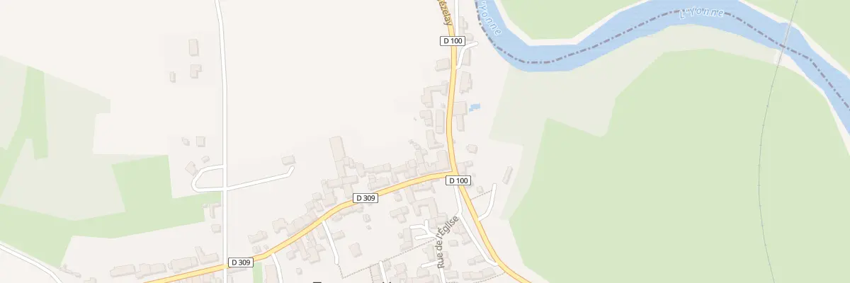 Plan du 14 Rte de Vézelay à Trucy-sur-Yonne