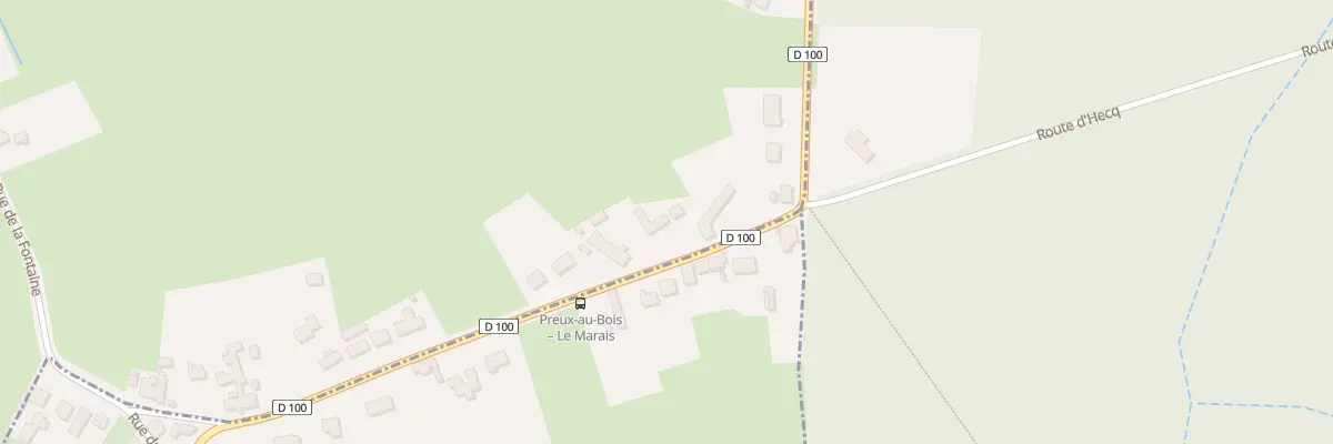 Plan du 86 Rue du Cerf à Hecq