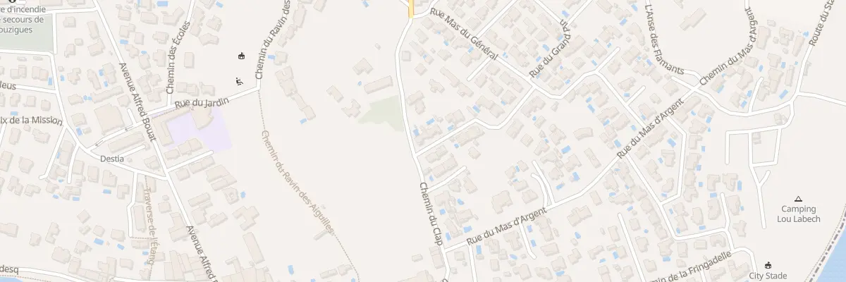 Plan du 1 Rue du Romarin à Bouzigues