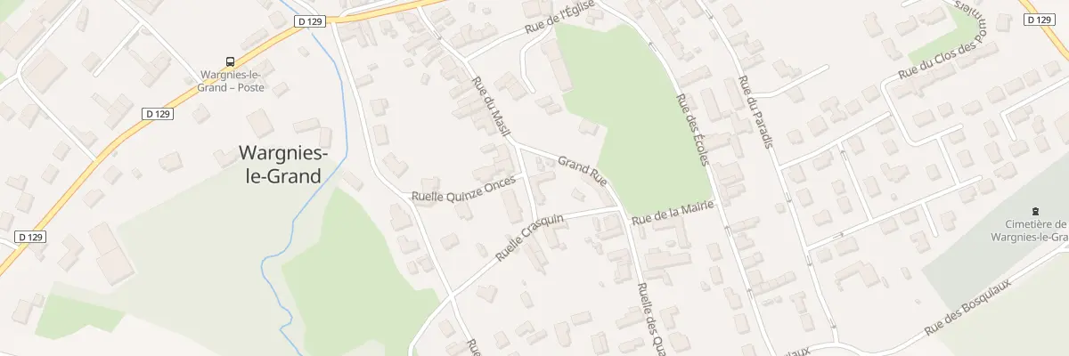 Plan du 29 Rue du Masil à Wargnies-le-Grand