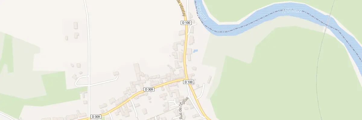 Plan du 8 Rte de Vézelay à Trucy-sur-Yonne