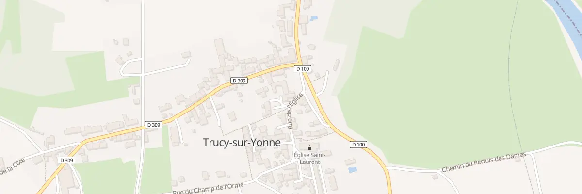 Plan du 4 Rue de l’Eglise à Trucy-sur-Yonne