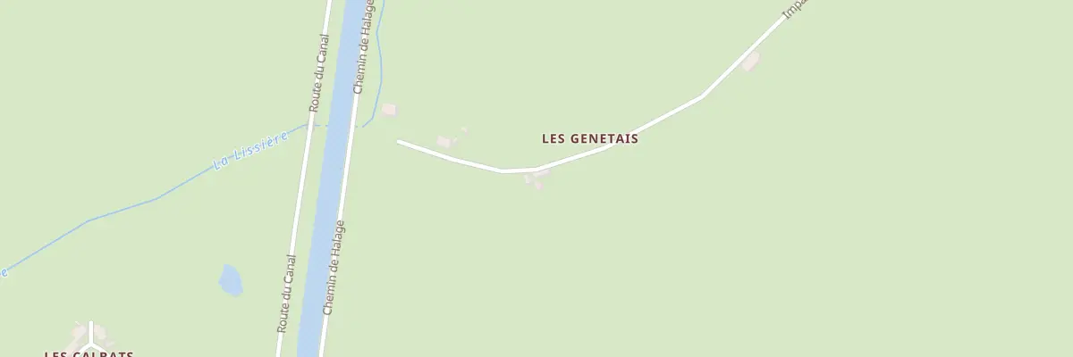 Plan du 5 Imp des Genetais à Garnat-sur-Engièvre
