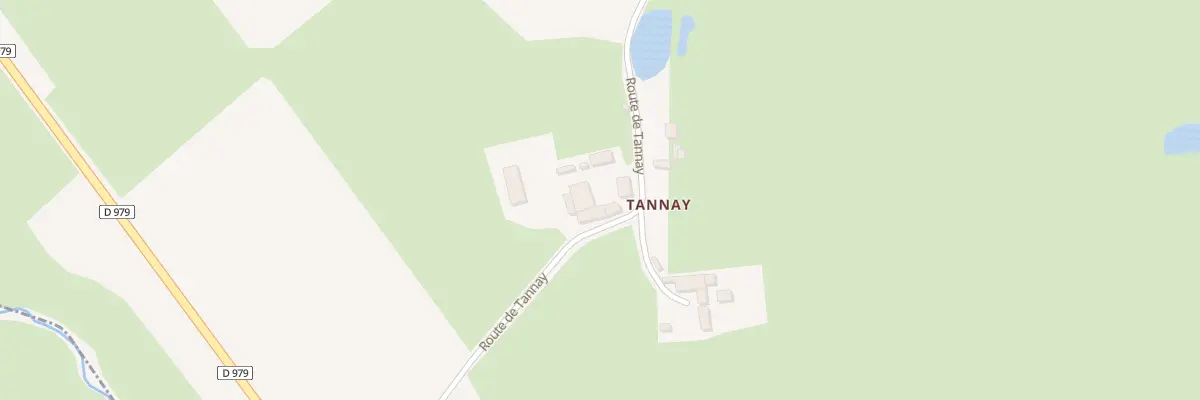 Plan du 2 Rte de Tannay à Saint-Hilaire-Fontaine