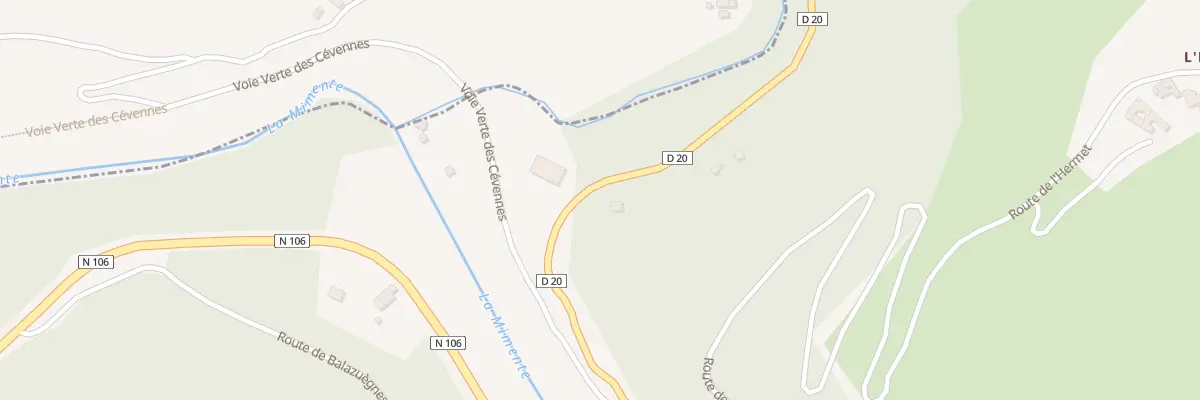 Plan du 874 Rte du Chaylar à Cans et Cévennes