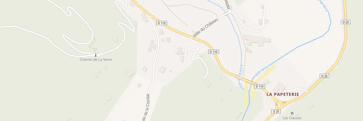 Plan du 5194 Le Vivier à Saint-Laurent-le-Minier