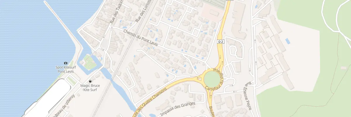 Plan du 5 Che du Pont Levis à Sète