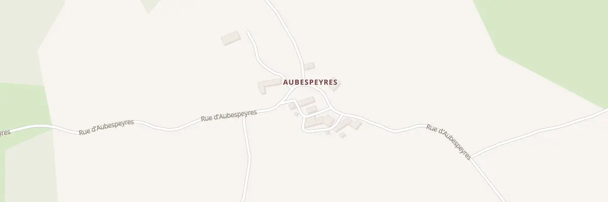 Plan du 5213 Aubespeyres à Grandrieu