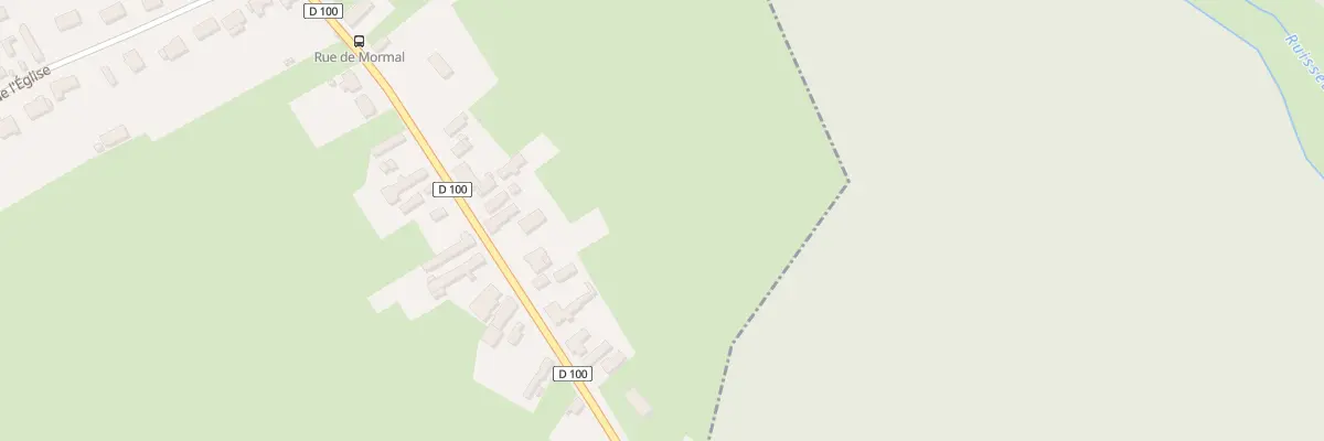 Plan du 507 Rue de Mormal à Hecq