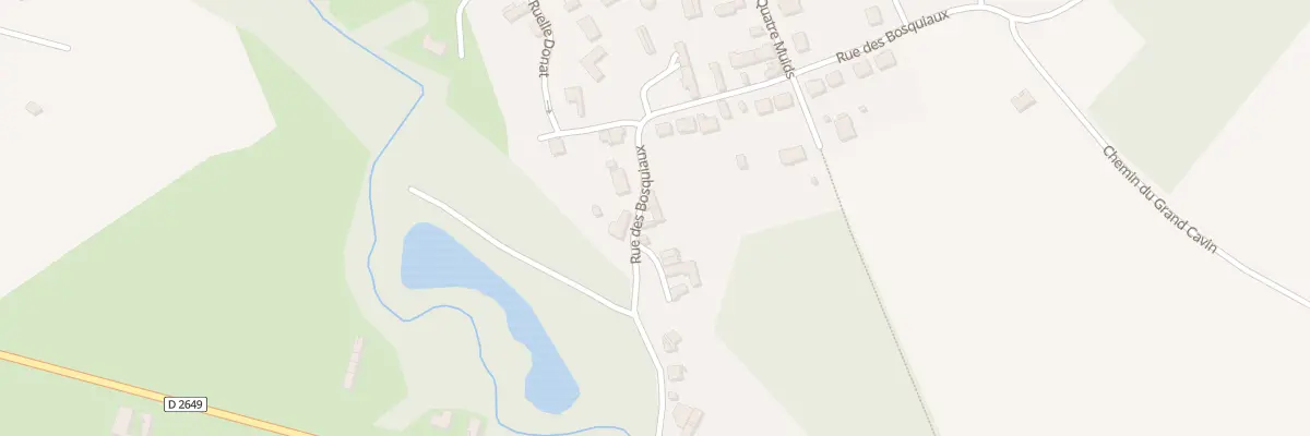 Plan du 29 Rue de Bosquiaux à Wargnies-le-Grand