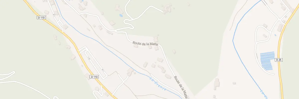 Plan du 5213 La Matte et Le Sallet à Saint-Laurent-le-Minier