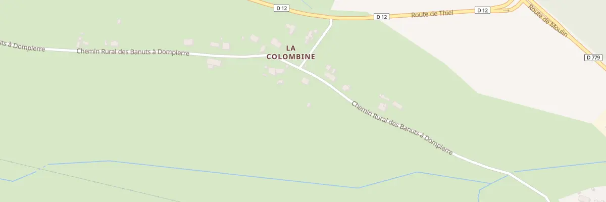 Plan du 5359A La Colombine à Dompierre-sur-Besbre