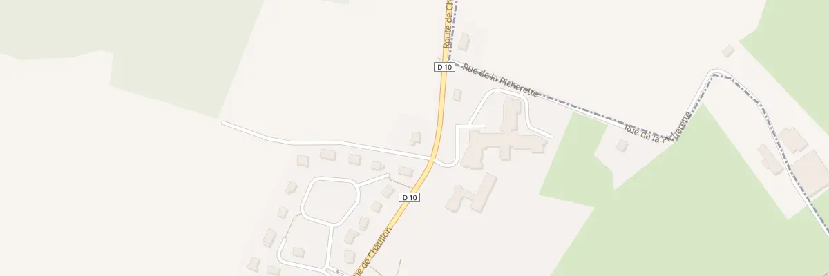 Plan du 43 Rue de Châtillon à Cercy-la-Tour