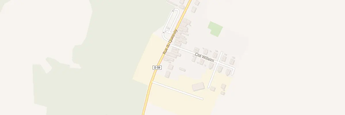 Plan du 410 Rue du Quesnoy à Quiévrechain