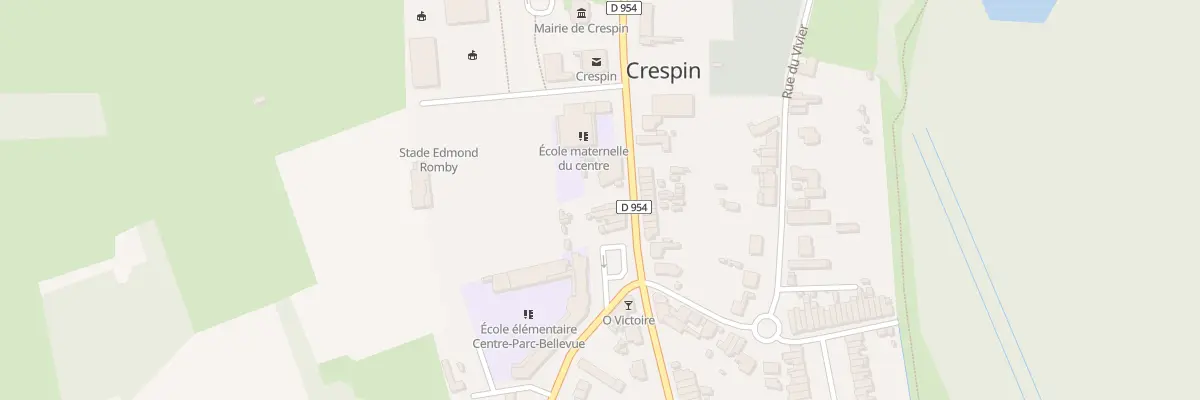 Plan du 287 Rue des Déportés à Crespin