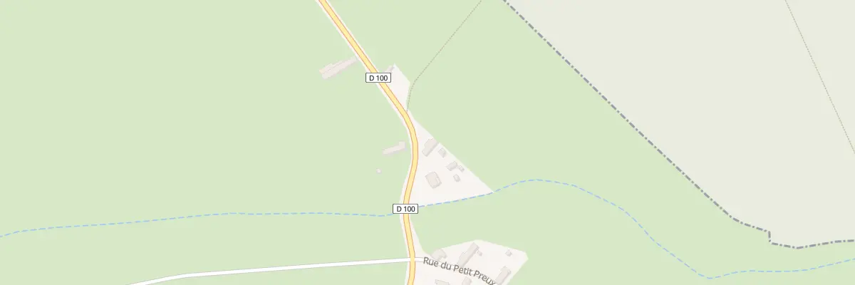 Plan du 4 Rue du Marais à Preux-au-Bois